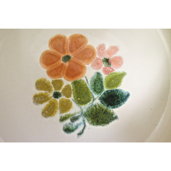 2 Vintage Franciscan Earthenware Floral Pattern Serving Bowls 7.5 Inches 1970's - Picture 3 of 6
